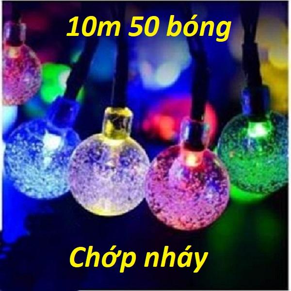 Dây Đèn Led Trang Trí Bi Bọt Nước Dài 08m 35 bóng