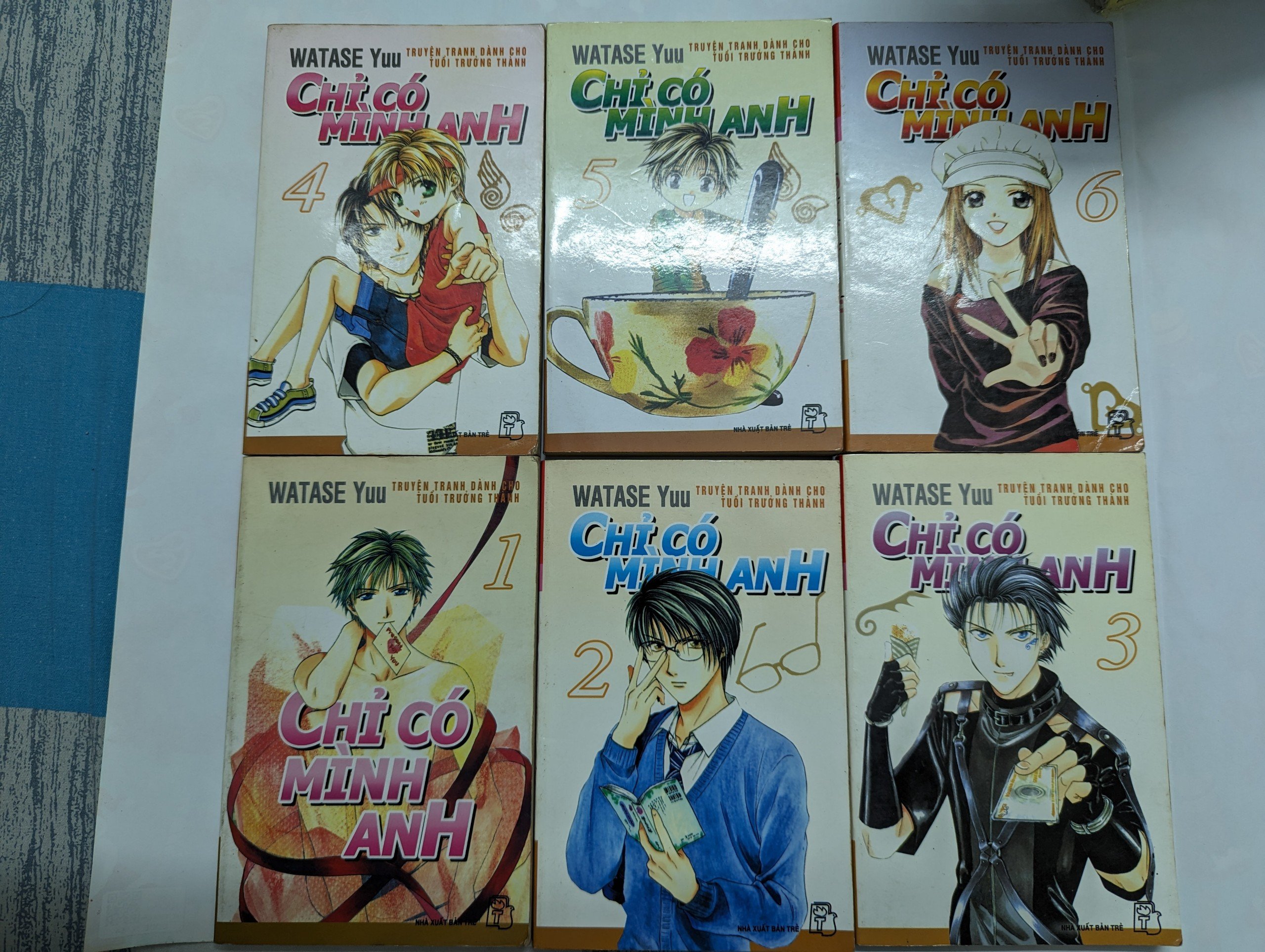 Sổ tay - chỉ có mình anh - yuu watase - full bộ 6q 1-6 - clk