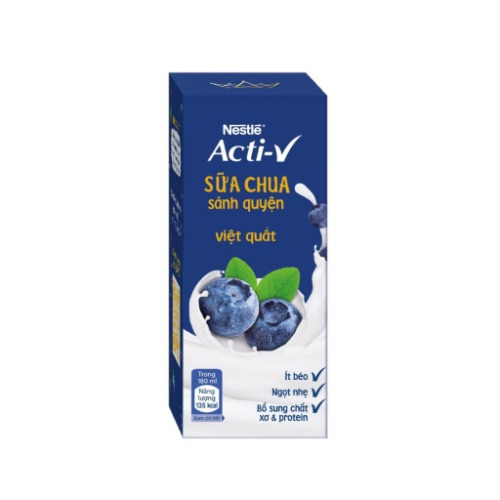 [HCM]LỐC 6 HỘP SỮA CHUA UỐNG CÓ THẠCH NESTLE ACTI-V