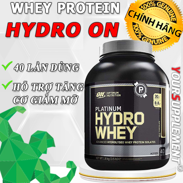 Sữa Tăng Cơ Platinum HydroWhey - 3.5 lbs [TẶNG BÌNH LẮC]