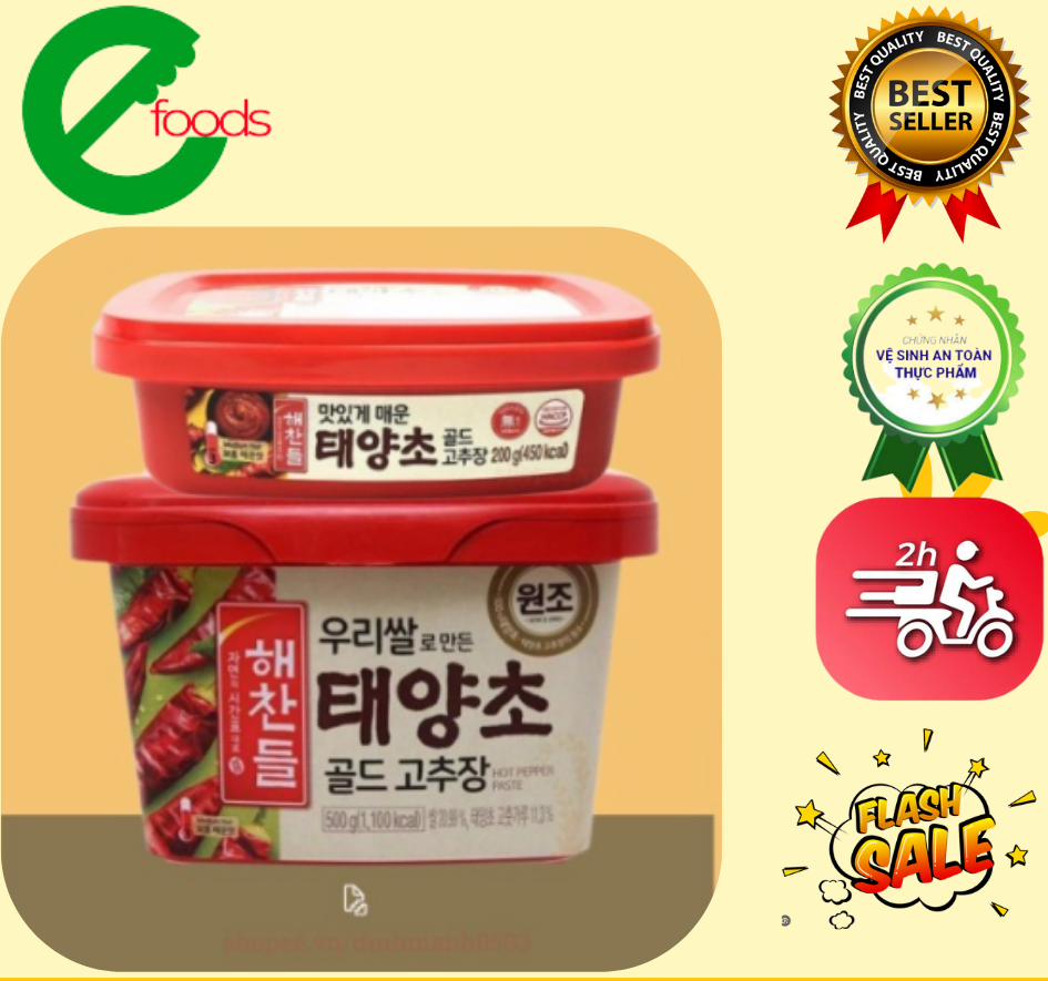 Tương ớt Gochujang Haechandle Hàn Quốc 200g- 500g