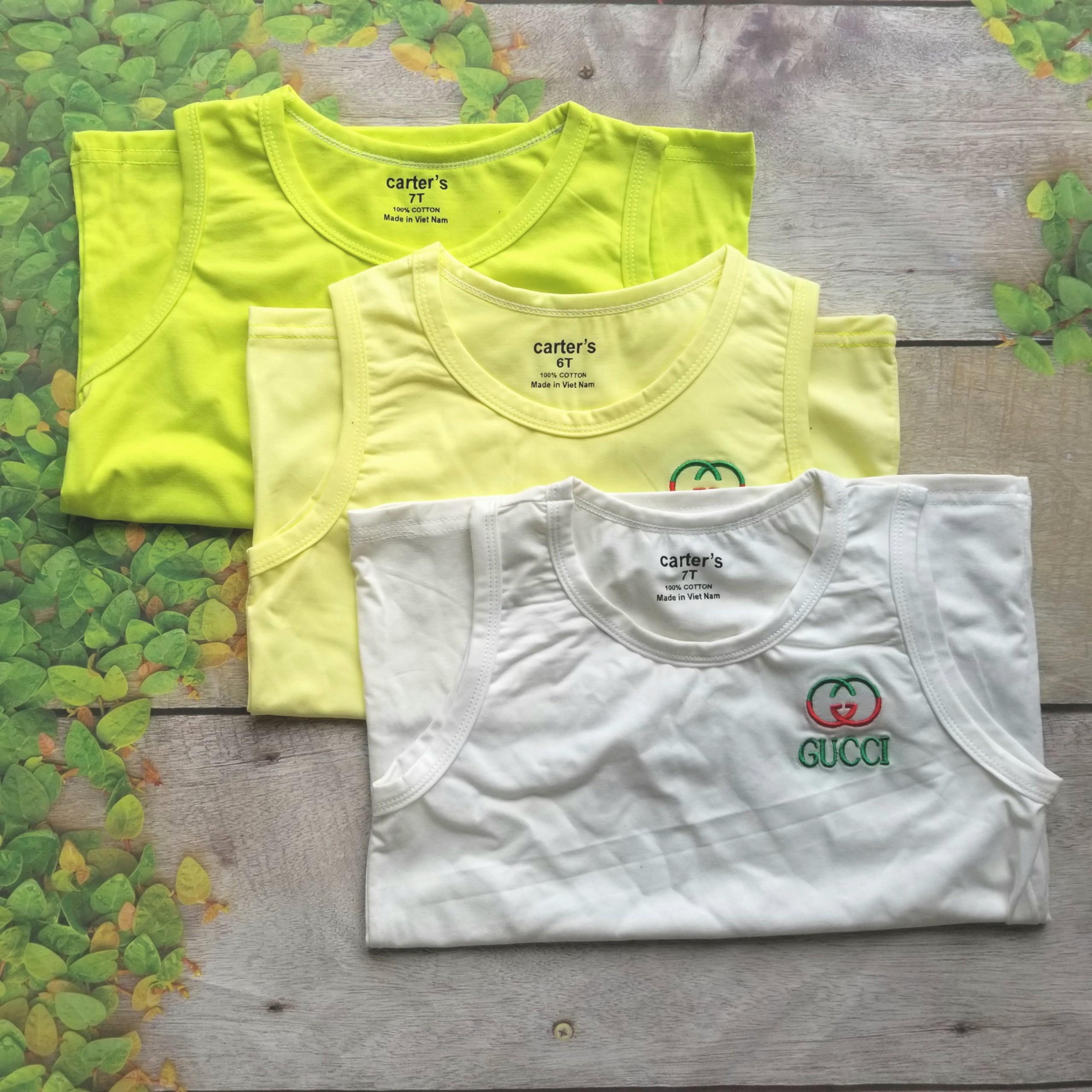 Bộ 3 áo 3 lỗ coton trẻ em từ 1 tuổi đến 7 tuổi Vito Corleone