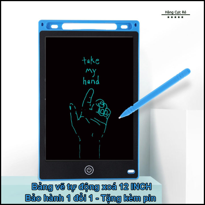 Bảng vẽ điện tử eWritingBoard 12 inch thông minh tự xóa