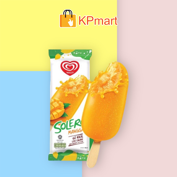 Kem xoài nhiệt đới Wall's Solero Mangga 65ML