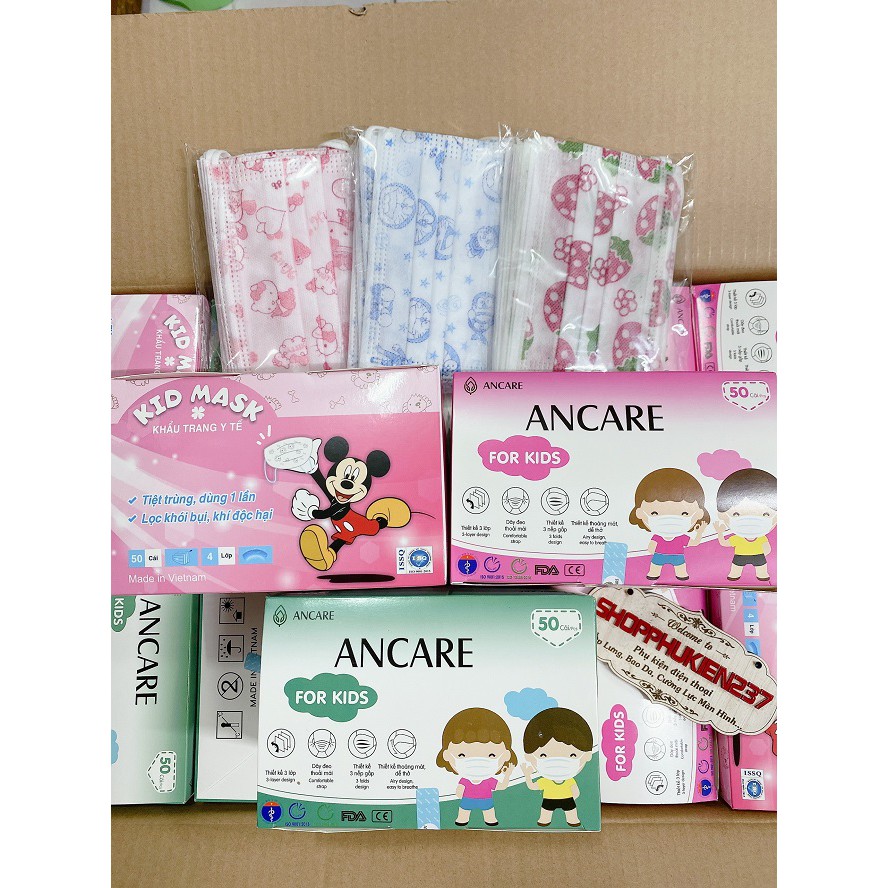 Khẩu trang trẻ em - Kids face mask