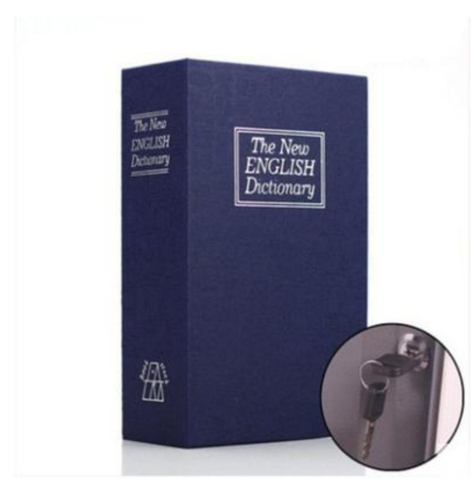 Két sắt mini hình quyển sách, két thông minh cho bé, ket sắt mini giá rẻ