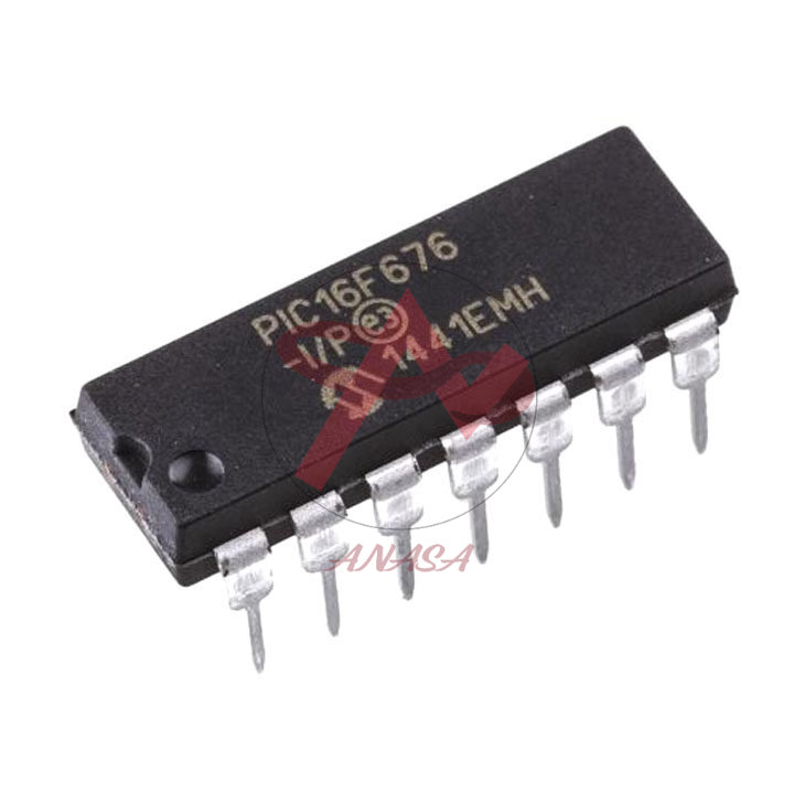 Pic16f676-i/p dip14