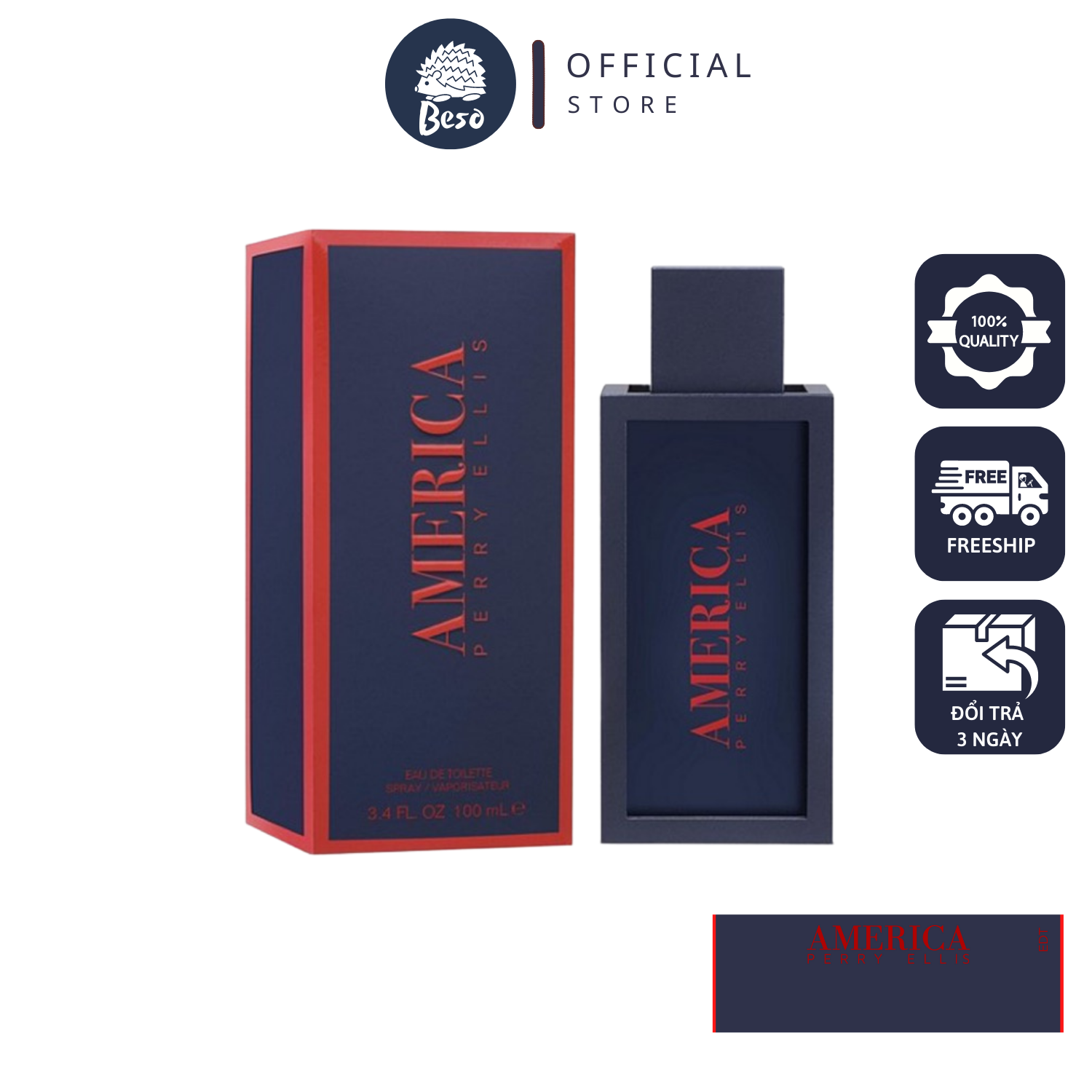 Mẫu thử nước hoa Perry Ellis America EDT 10ml