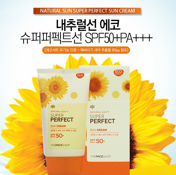KEM CHỐNG NẮNG THE FACE SHOP HOA CÚC 50ML