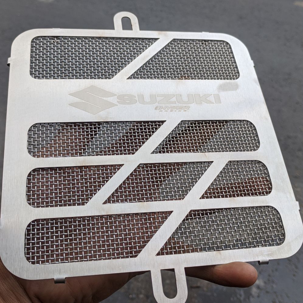 Che két nước raider fi, satria lưới inox