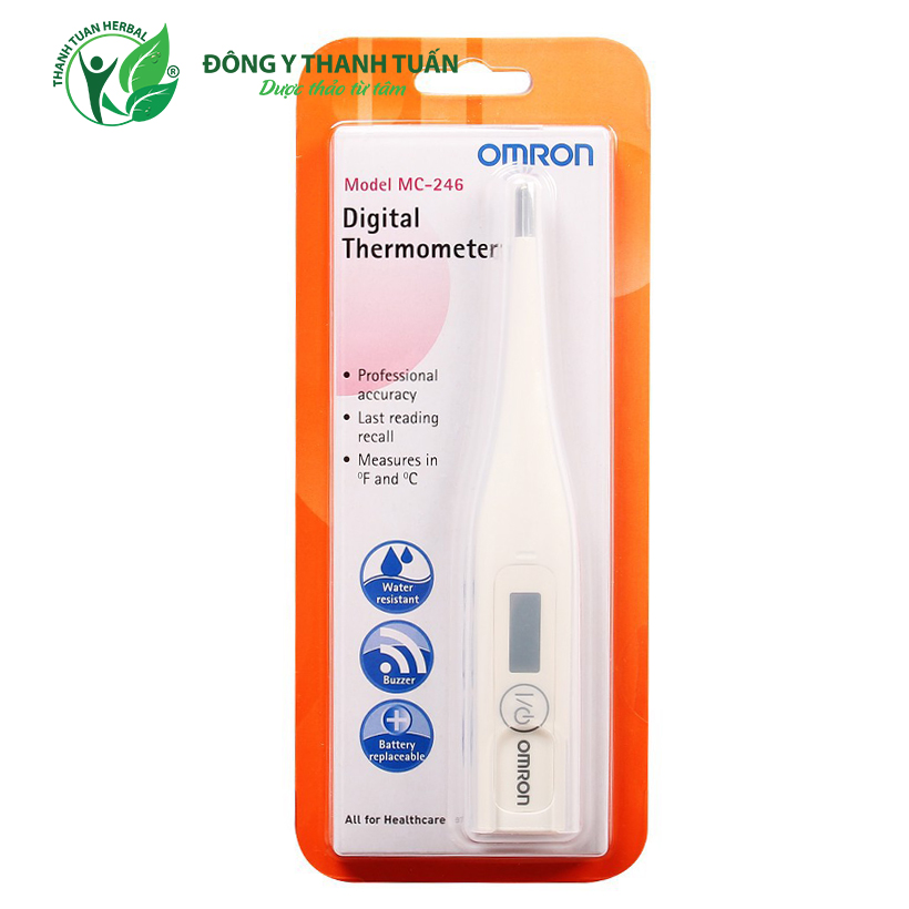 Nhiệt kế điện tử Omron MC-246 Nhật Bản Bảo hành chính hãng