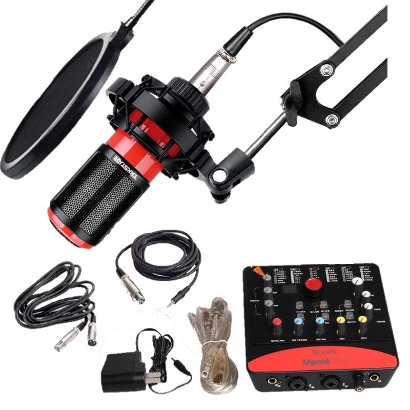Nơi bán đồ live stream uy tín, combo micro thu âm takstar pc-k320 + sound card icon upod pro hát karaoke, hát live stream chuyên nghiệp, bảo hành tốt 12 tháng trên toàn quốc, giao nhanh, đổi trả uy tín.