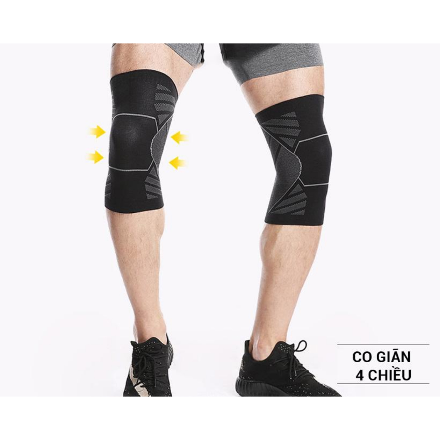 Đai bảo vệ đầu gối BENDU PK6001, Băng gối thể thao cao cấp, Đai cuốn bảo vệ đầu gối, Bó gối thể thao-Sport master