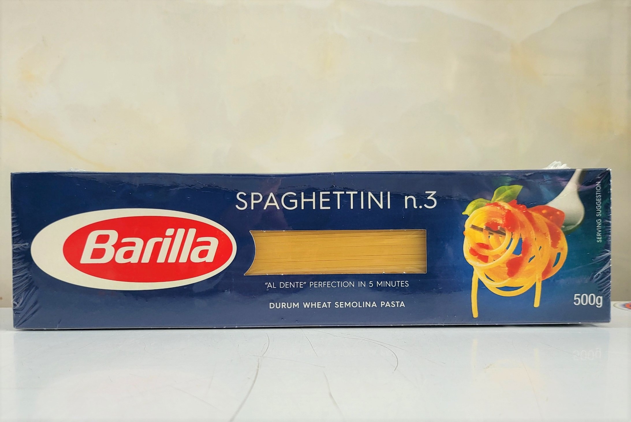 [Hộp 500g – SỐ 3 ] Mì Ý [Italia] BARILLA No 3 Spaghetti Pasta (halal) (anm)