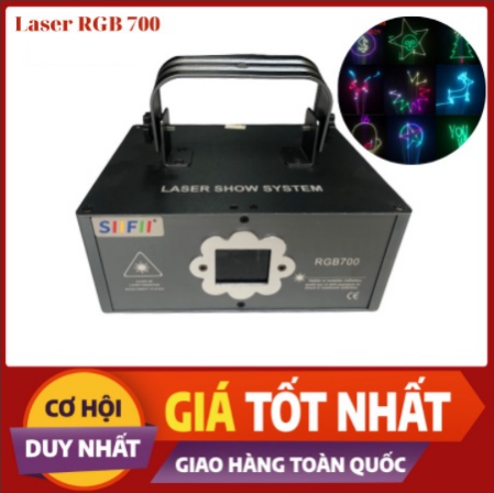 Đèn laser rgb 700 đèn laser nhiều hiệu ứng, cảm ứng theo nhạc dành cho phòng karaoke, phòng bay
