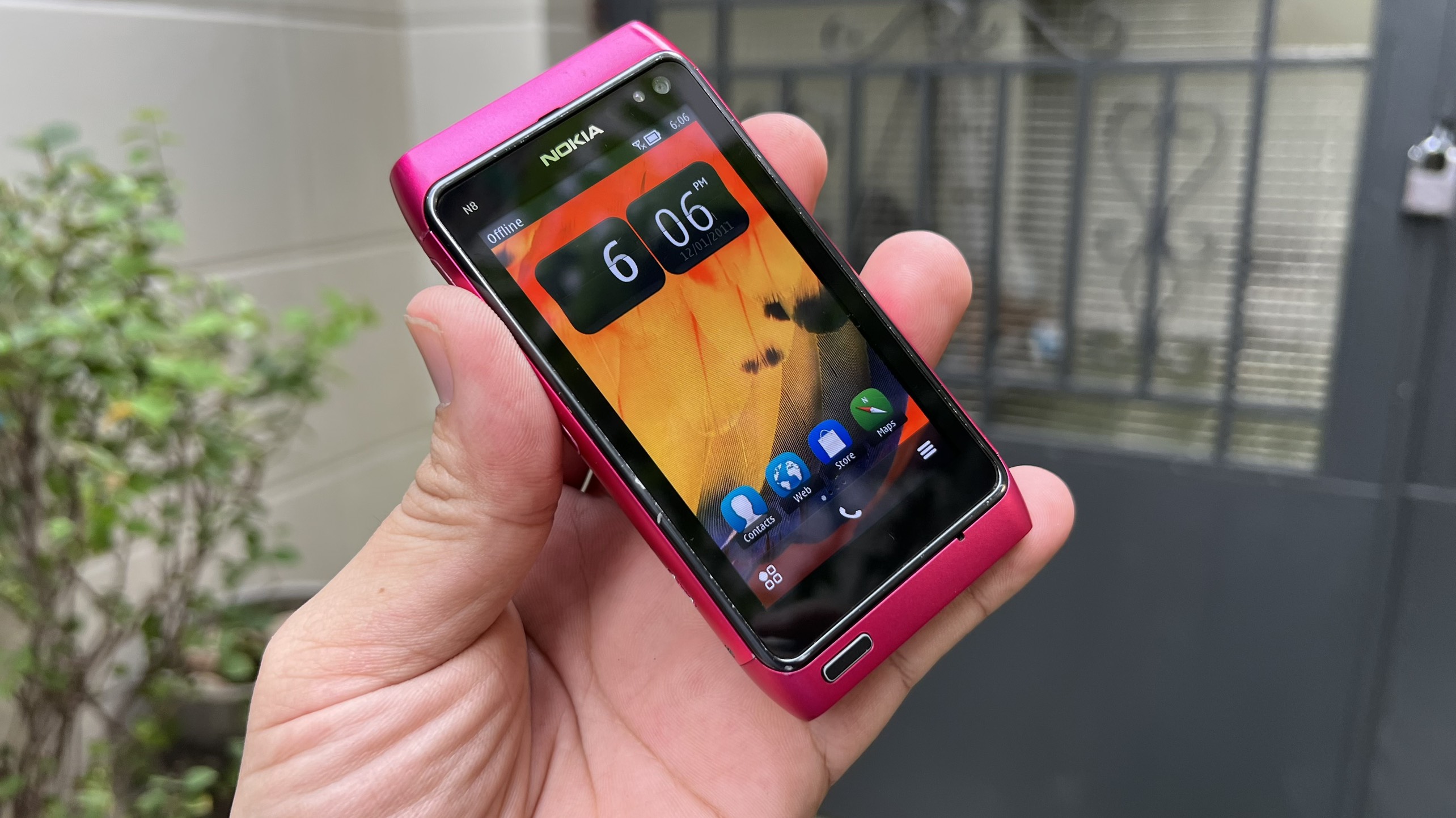 Linh Kien Điện thoại Nokia N8 màu hồng