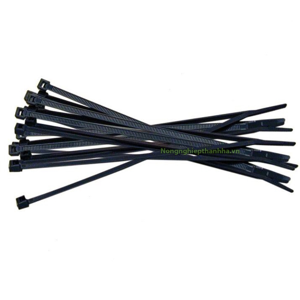 Dây rút nhựa, dây nhựa rút dạng dẹt dài 10cm