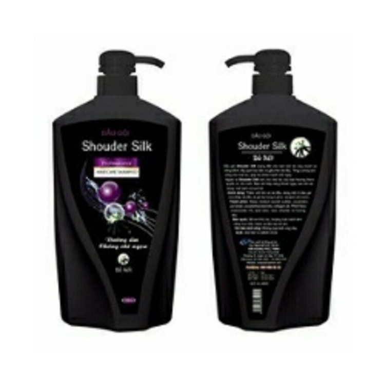 Dầu gội silk bồ kết chai 1000ml bóng mượt sạch gàu