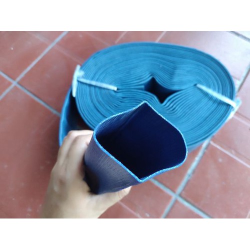 Ống bơm nước vải bạt đúc phi 80 - dài 15m