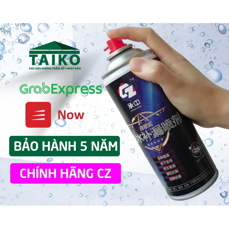 Bình xịt Nhật Bản - CZ Japan chống thấm vết nứt mái nhà, sàn nhà vệ sinh, máng xối, mái tôn, sàn nhà 450 ml