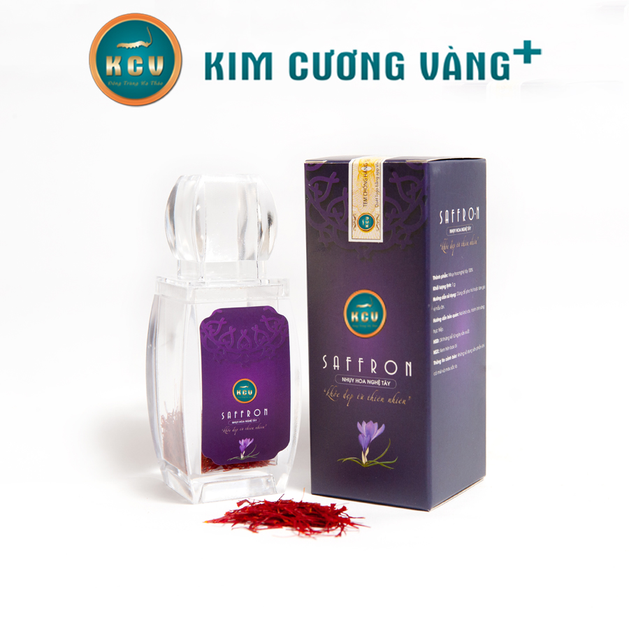 Saffron - nhụy hoa nghệ tây kcv
