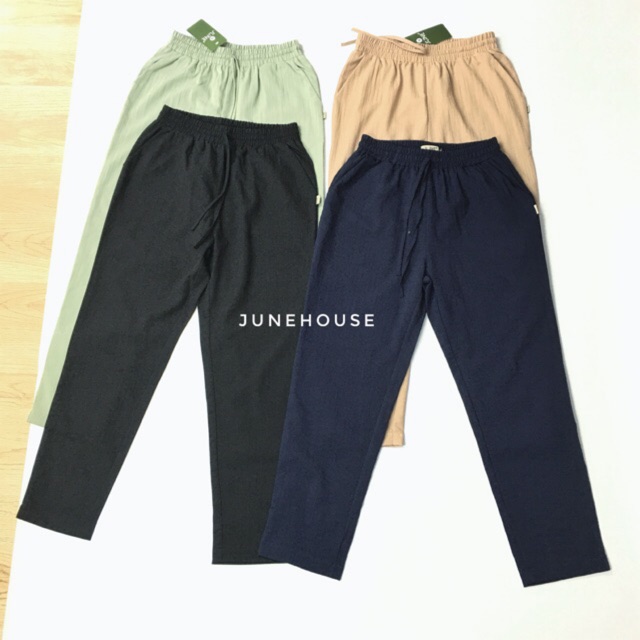 Quần đũi hãng JUNE dáng baggy cạp chun
