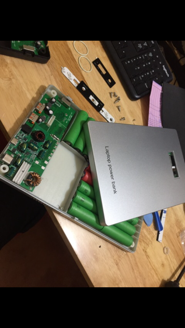 Box sạc dự phòng 20 cell 60.000mA cung cấp năng lượng cho laptop, PD80W DC đầu ra 120W đa điện áp hỗ trợ QC3.0 sạc nhanh