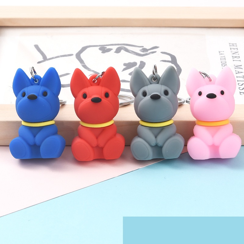 Móc khóa chú chó dễ thương