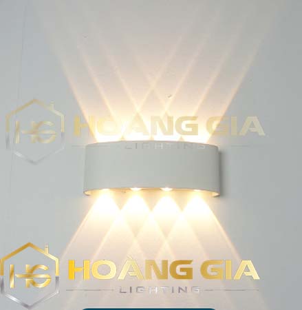 Đèn trang trí hắt tường 2 đầu - 8w chống nước TN189 Bảo hành 12 tháng