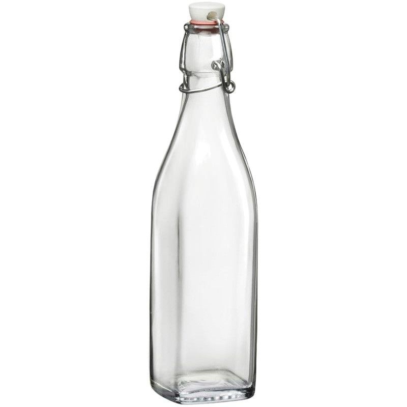 [SALE] Chai thủy tinh nắp quai cài Italia Swing 1000ml