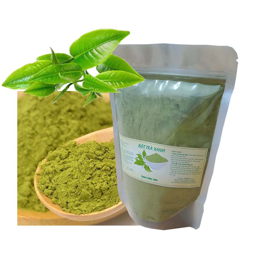 1KG Bột Trà Xanh nguyên chất (Làm bánh, nước uống matcha, mặt nạ đắp)
