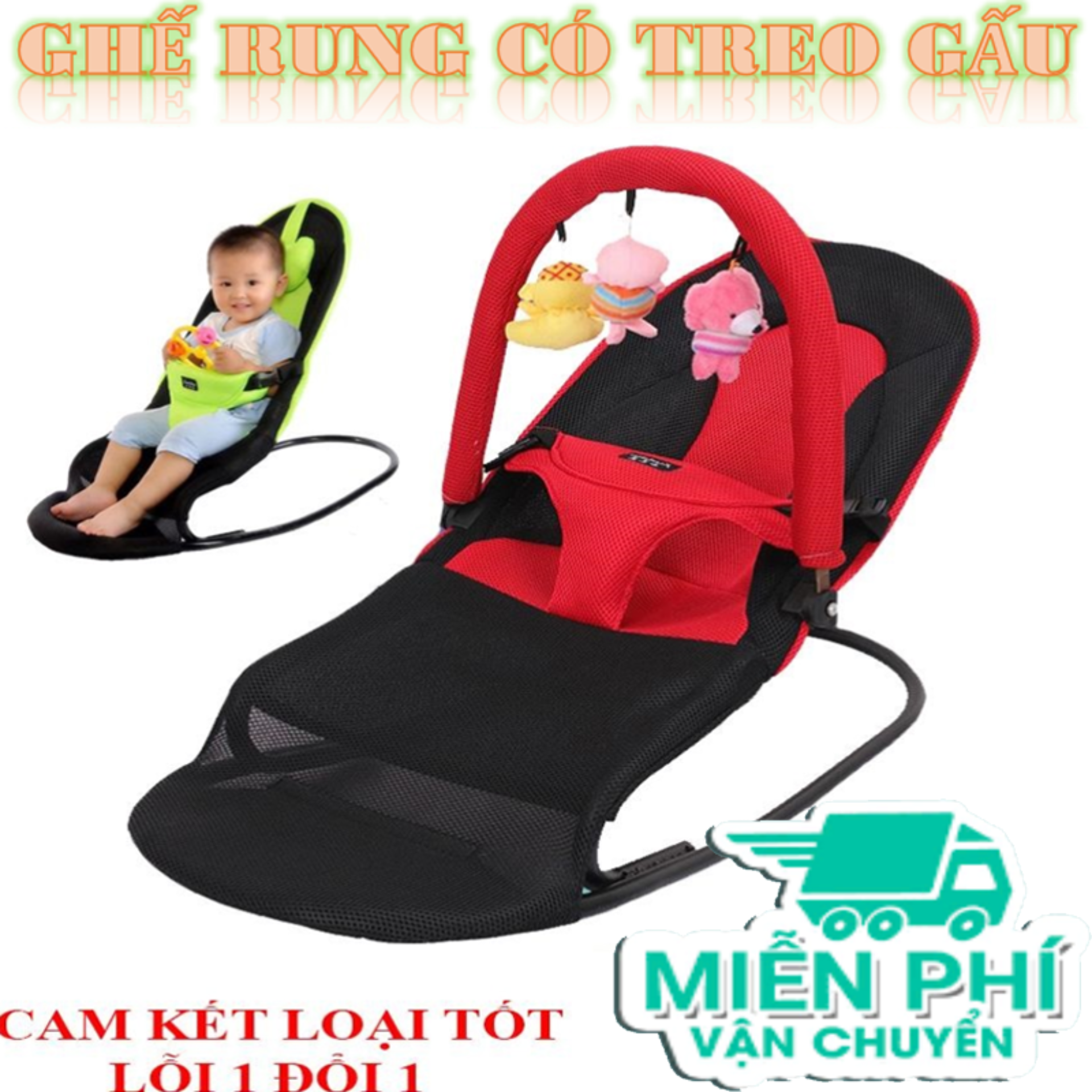Ghế Rung Cho Bé, Ghế Nằm Cho Bé Sơ Sinh- Mua Ngay Ghế Rung Cao Cấp Có Giá Treo Đồ Chơi Ngộ Nghĩnh Cho Bé Giúp Con Vui Khỏe Mẹ Thảnh Thơi.