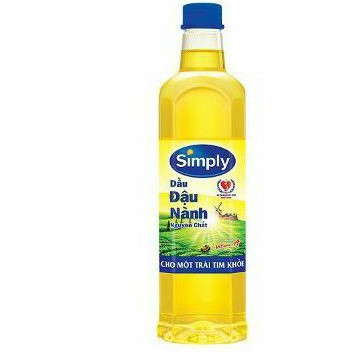 Dầu ăn simply đậu nành 1 lít