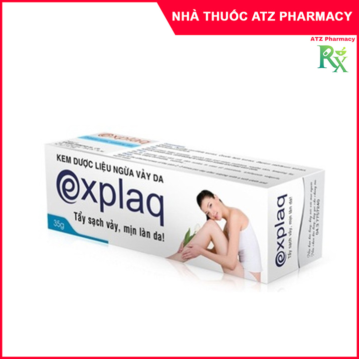 Kem ngừa vảy da explaq - giúp dưỡng da & làm sạch tế bào da chết
