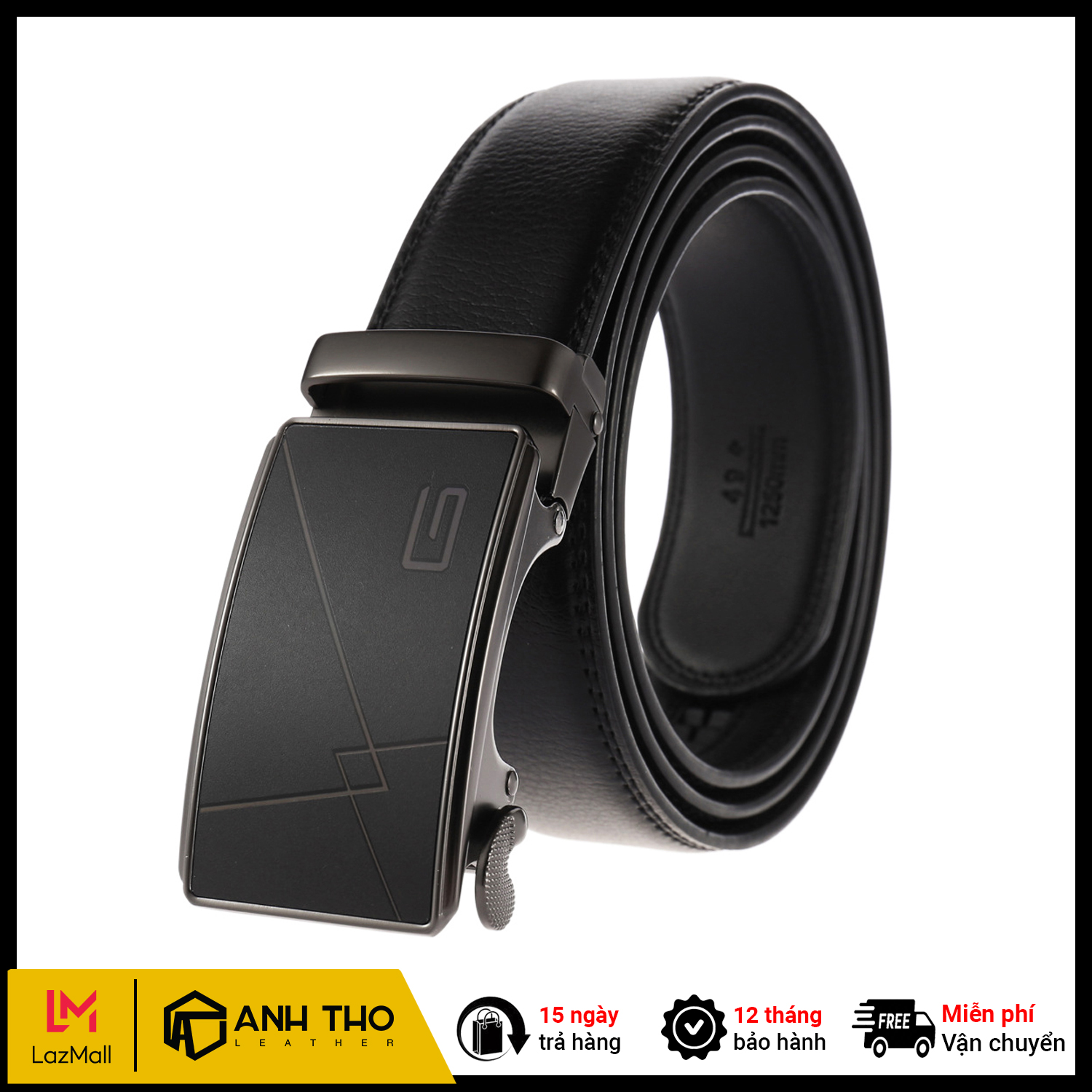 Thắt lưng nam da thật AT Leather - P145