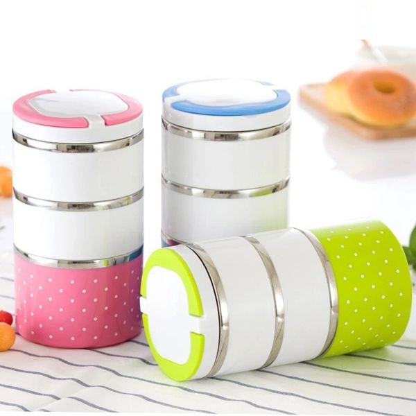 Camen Bi 3 Tầng Giữ Nhiệt màu sắc Siêu Dễ Thương