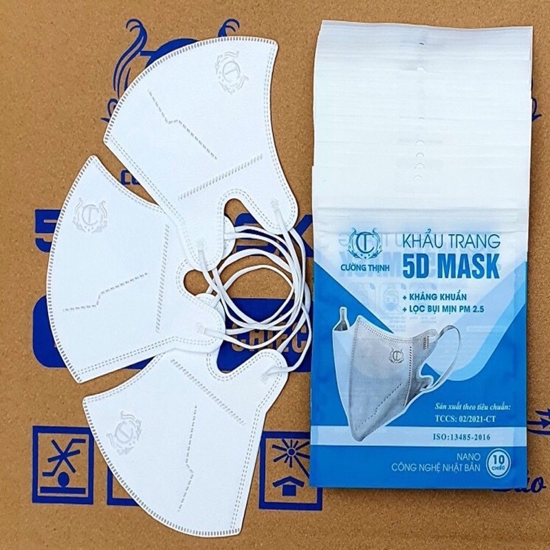 50 khẩu trang kháng khuẩn 5D mask