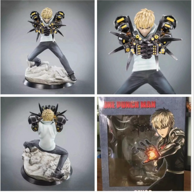 Mô hình Figure One Punch Man Genos chất lượng cao 16cm