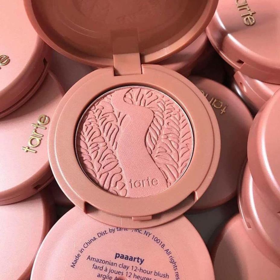Má hồng tarte amazonia clay 12 - hour blush màu kisses - paaarty - quirky mini