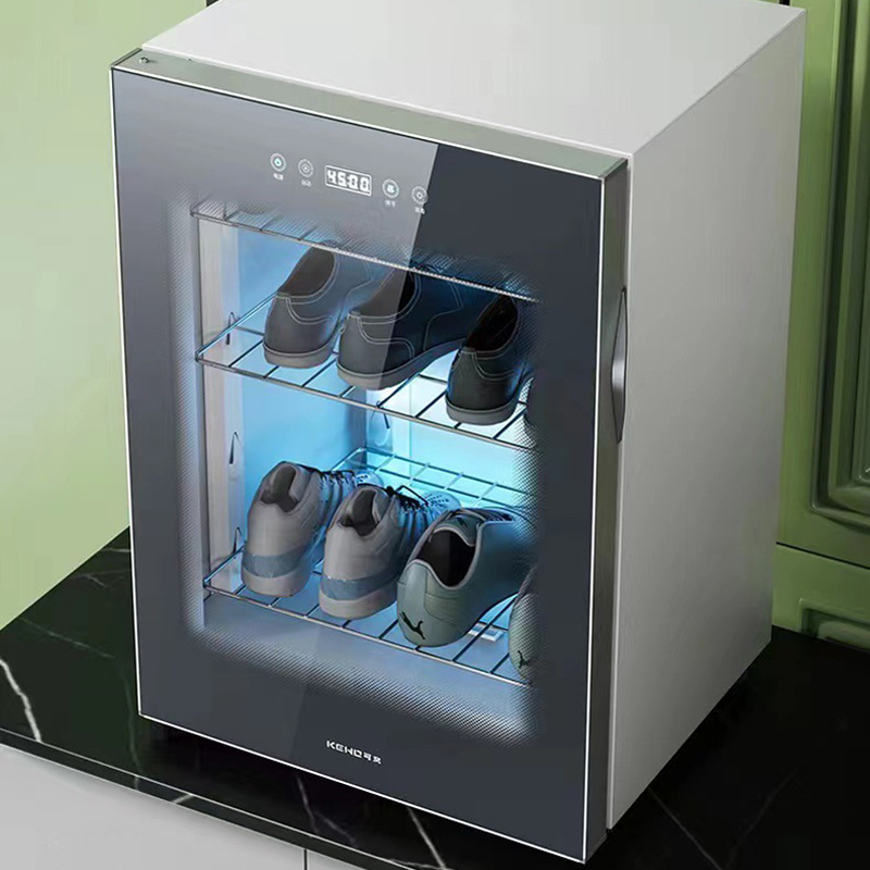 Tủ sấy giày thông minh khử khuẩn bằng tia UV và Ozone, máy sấy giày dép làm khô và diệt vi khuẩn kích cỡ 6-10 đôi tiện ích