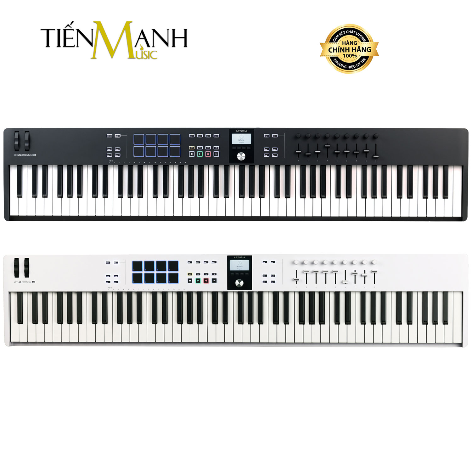 [Chính Hãng] Arturia KeyLab Essential 88 Phím MK3 - Midi Keyboard Controller Bàn Phím Sáng Tác Sản X