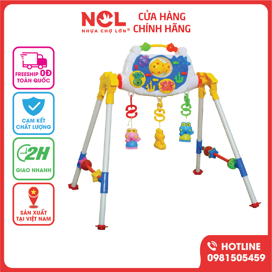 Kệ Chữ A Nhựa Chợ Lớn K6 [Có nhạc] - M1794-BB91-2I