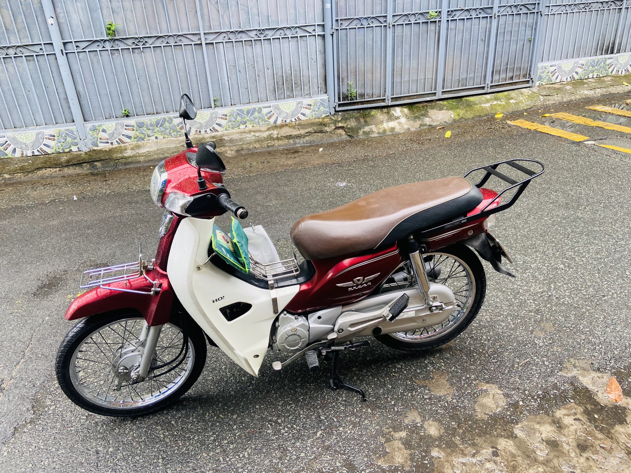 Baga sau xe dream 110 fi - đời mới - givi mv ex5 dream chính hãng