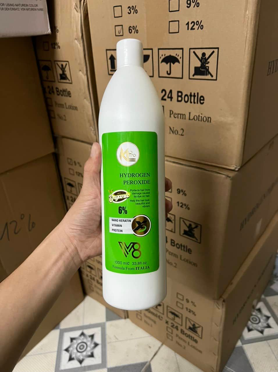 Oxy 1000ml thơm đậm đặc trợ nhuộm tóc ktpro