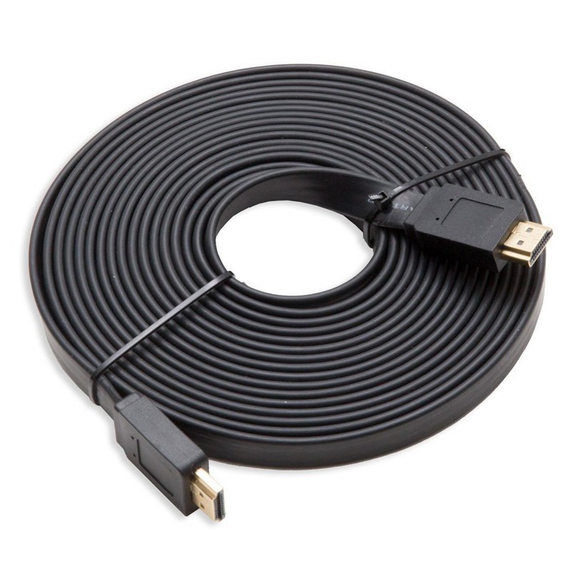 Cáp hdmi 10m dây dẹp loại xịn 1.4 full hd 1080p cao cấp cable hdmi cực xịn truyền tín hiệu nhanh dây cáp hdmi mẫu mới bán chạy