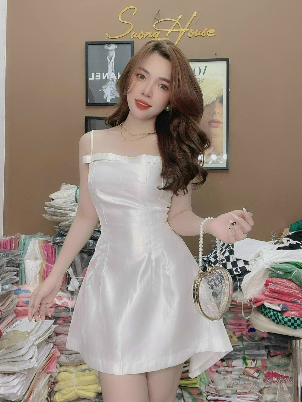Đầm 2 dây tappa