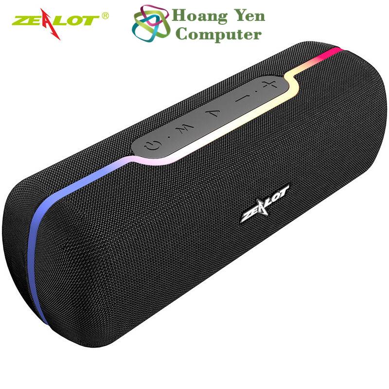 [HCM]Loa Bluetooth Zealot S55 TWS V5.0 Kiểu Dáng Sang Trong Âm Thanh Cực Chất - Bh 6 Tháng - Hoàng Yến Computer