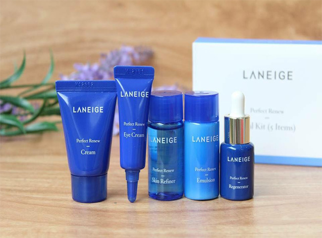 TSIME-292Bộ kit dưỡng mini tái tạo chống lão hóa Laneige Perfect Renew Trial Kit