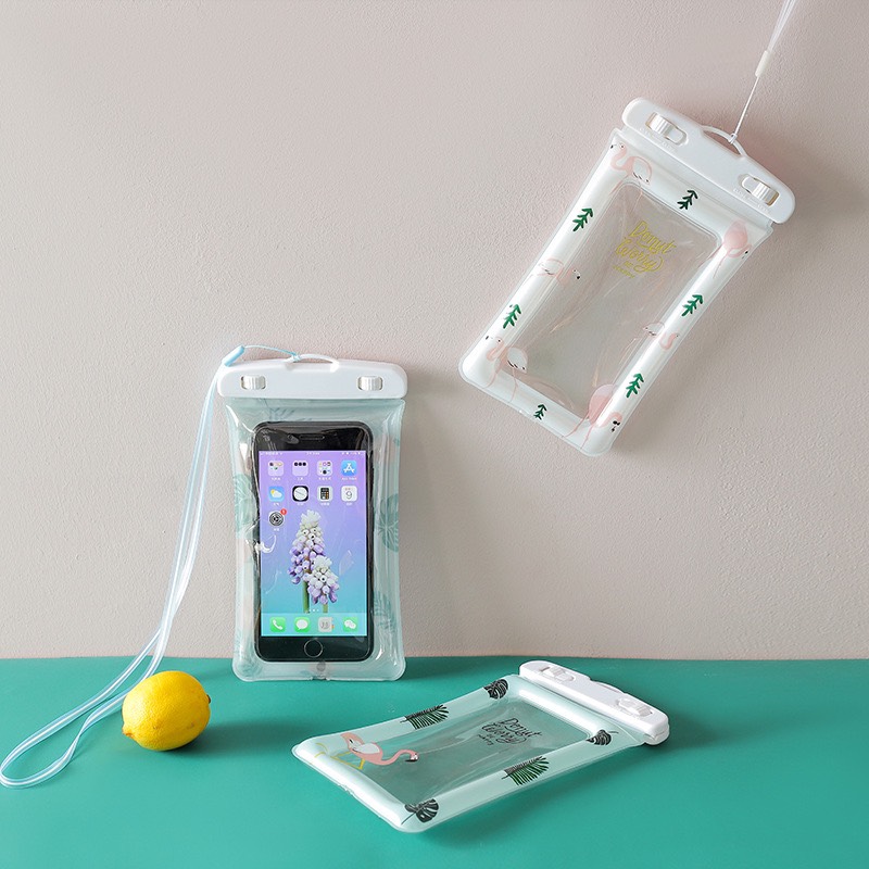 Túi Đựng Điện Thoại Chống Nước phao Mẫu mới-Túi chống nước Bao chống nước đựng điện thoại đi du lịch có Khoá Zip tiện lợi