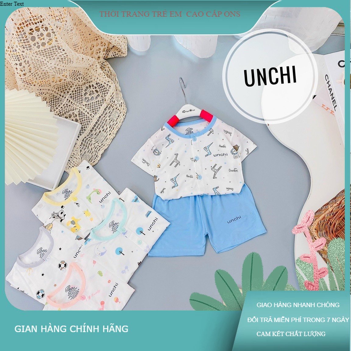 4kg - 18kg ❤️❤️❤️bộ cộc cúc giữa unchi ❤️❤️ vải petit